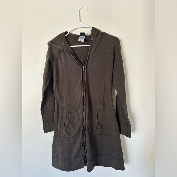 Brown Patagonia Sweatshirt Style Dress - Picture 1 of 9